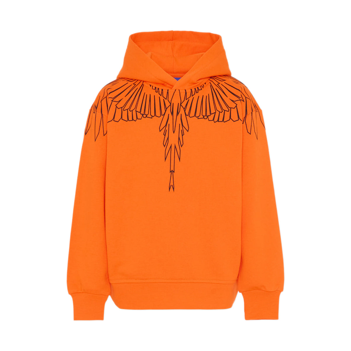 Felpa Marcelo Burlon con stampa ali vista frontale 