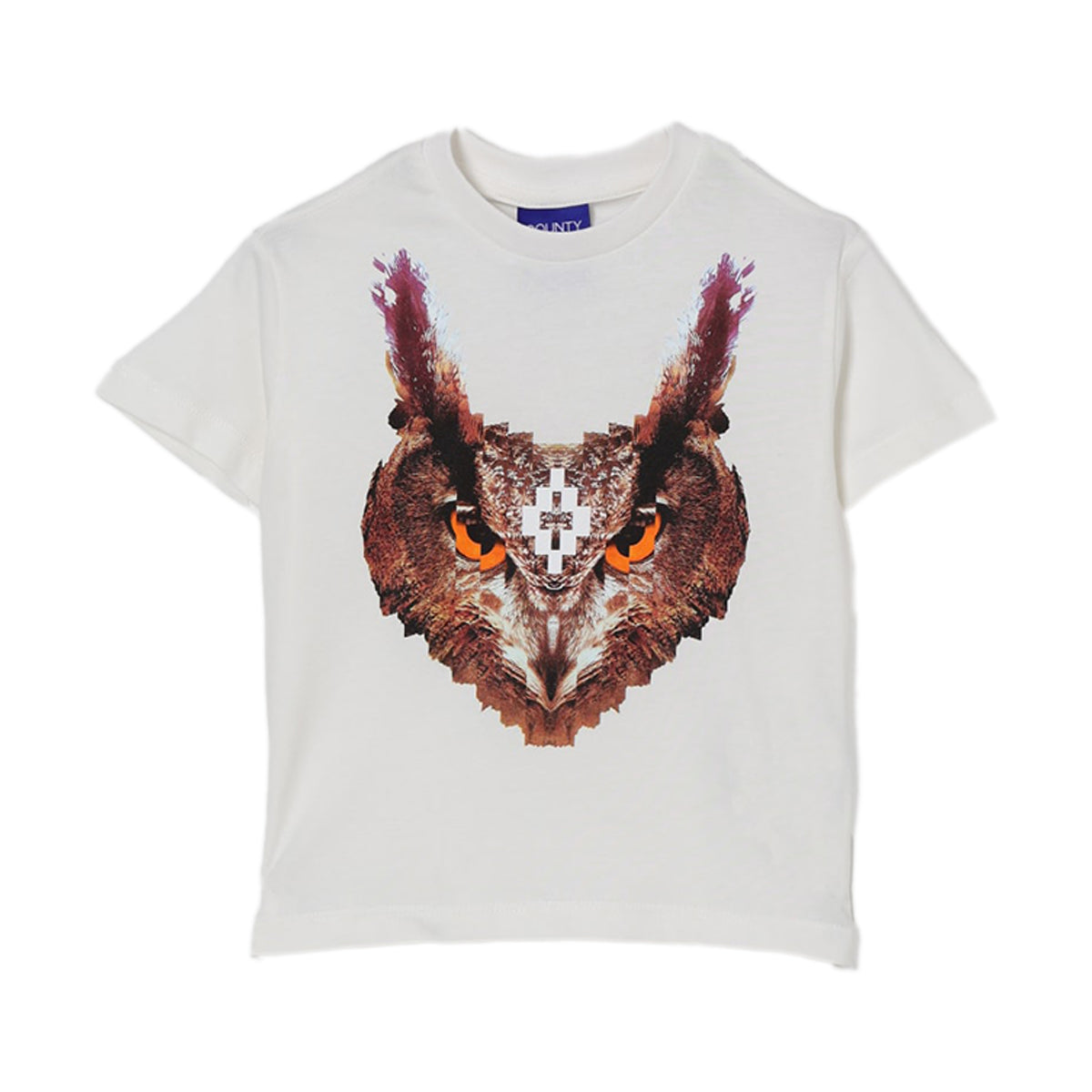 Shirt Marcelo Burlon con stampa gufo vista frontale 